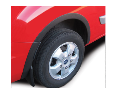 RGM Set of fender extensions suitable for Ford Transit Custom 2014-2017 - Black, Image 2