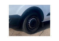 RGM Set of fender extensions suitable for Ford Transit Custom 2018-2023 - Black