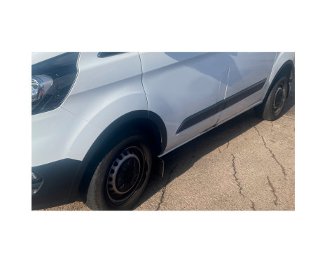 RGM Set of fender extensions suitable for Ford Transit Custom 2018-2023 - Black, Image 2