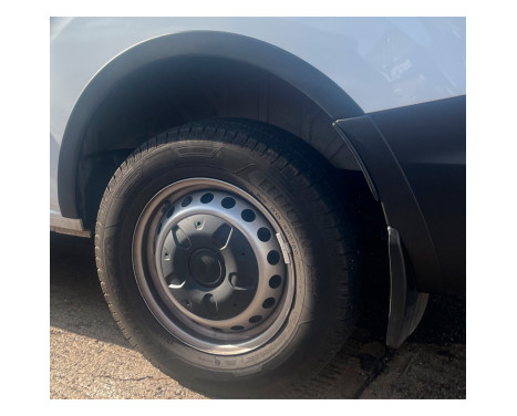 RGM Set of fender extensions suitable for Ford Transit Custom 2018-2023 - Black, Image 4