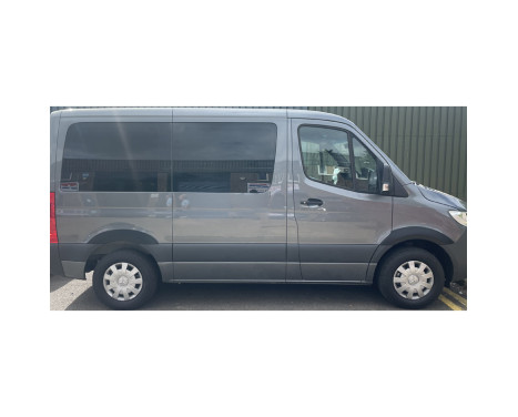 RGM Set of fender flares suitable for Mercedes Sprinter 2018 - (Short & Long wheelbase) - Black, Image 3