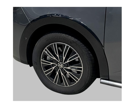 RGM Set of fender flares suitable for Volkswagen T7 Multivan 2021 - Long wheelbase - Black (with Pa
