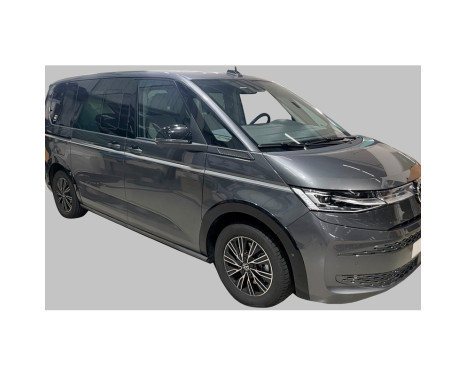 RGM Set of fender flares suitable for Volkswagen T7 Multivan 2021 - Short wheelbase - Black (with Pa, Image 5