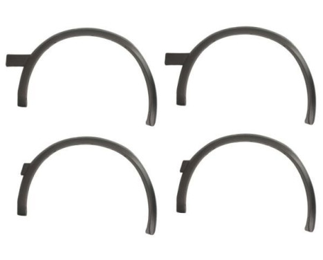 Trim/protection panel, mudguard