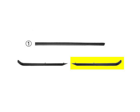 Trim/Protective Strip, bumper, Image 2