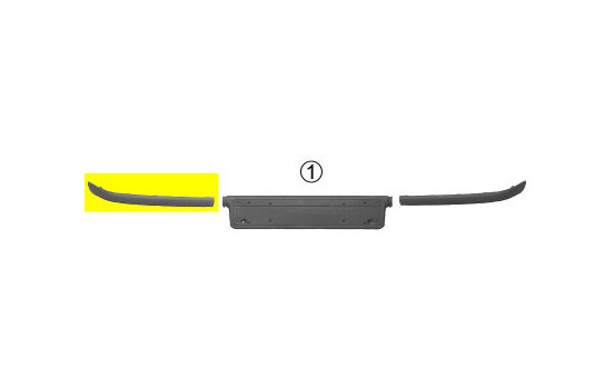 Trim/Protective Strip, bumper, Image 2