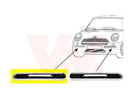 Trim/Protective Strip, bumper, Image 2