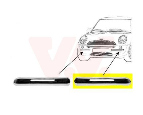 Trim/Protective Strip, bumper, Image 2