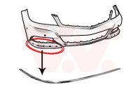 Trim/Protective Strip, bumper