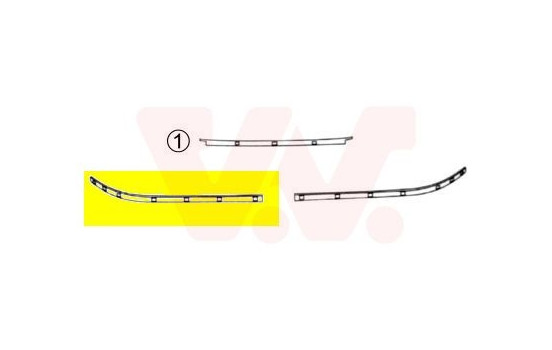 Trim/Protective Strip, bumper, Image 3