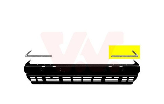 Trim/Protective Strip, bumper, Image 2