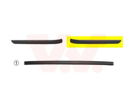 Trim/Protective Strip, bumper, Image 2