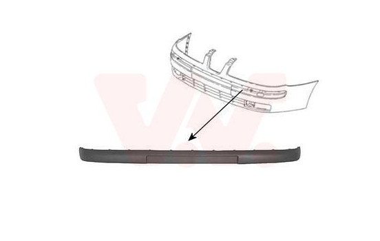 Trim/Protective Strip, bumper, Image 3