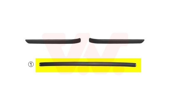 Trim/Protective Strip, bumper, Image 2