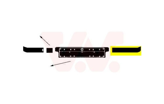 Trim/Protective Strip, bumper, Image 3