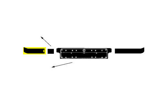 Trim/Protective Strip, bumper, Image 2