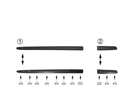 Trim/Protective Strip, door