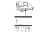 Trim/Protective Strip, door