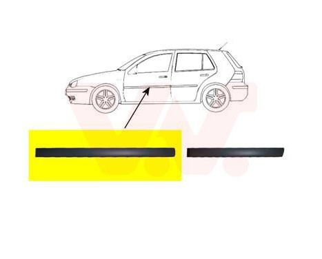 Trim/Protective Strip, door, Image 2