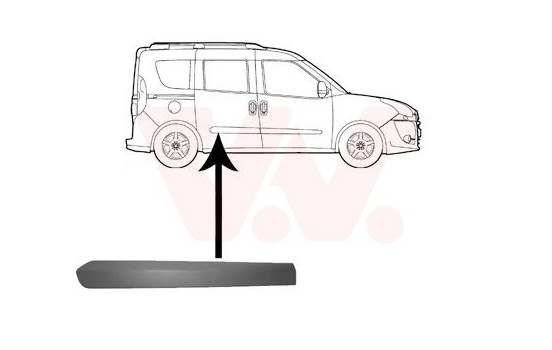 Trim/Protective Strip, door