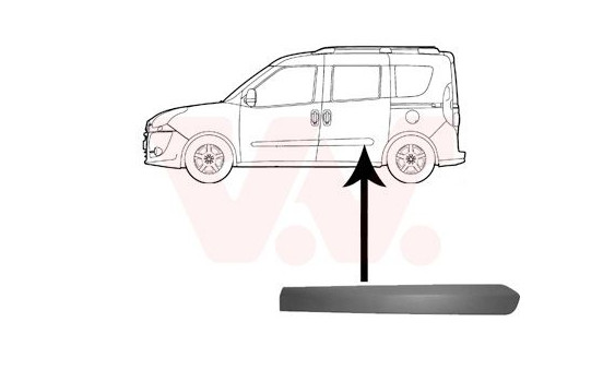 Trim/Protective Strip, door