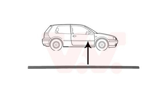 Trim/Protective Strip, door