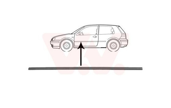 Trim/Protective Strip, door