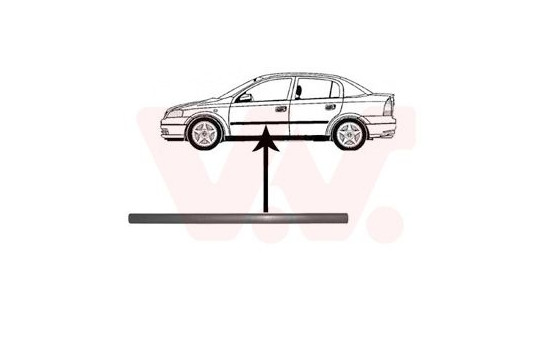 Trim/Protective Strip, door