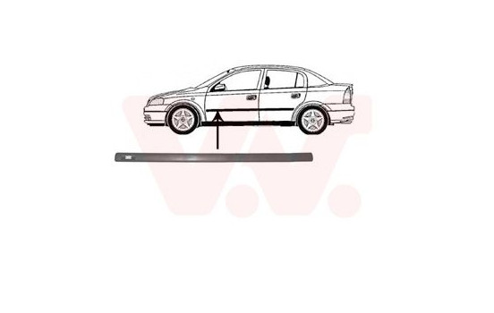 Trim/Protective Strip, door