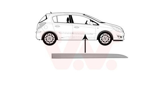 Trim/Protective Strip, door