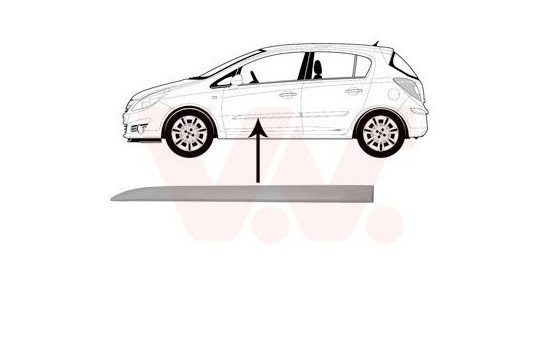 Trim/Protective Strip, door