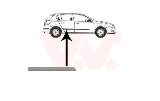 Trim/Protective Strip, door