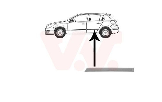 Trim/Protective Strip, door