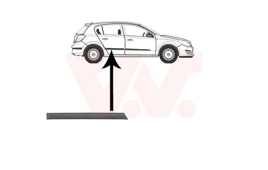 Trim/Protective Strip, door