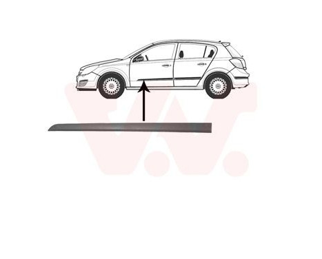 Trim/Protective Strip, door