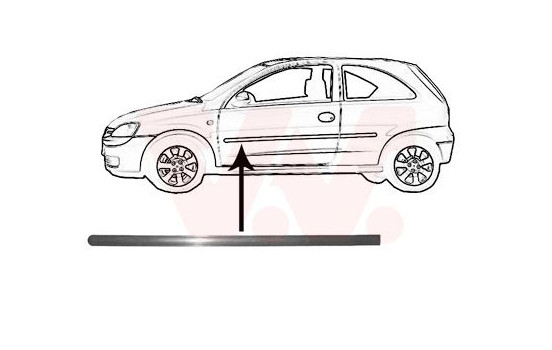 Trim/Protective Strip, door