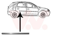 Trim/Protective Strip, door