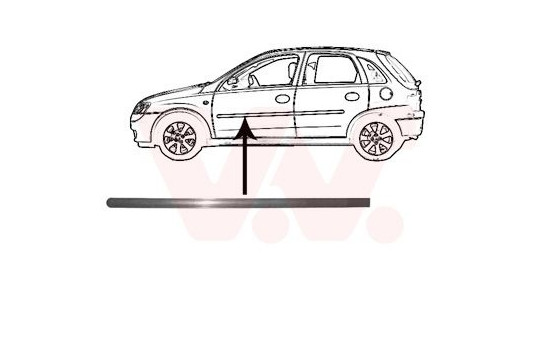 Trim/Protective Strip, door