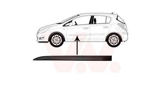 Trim/Protective Strip, door