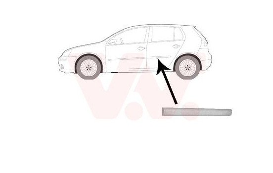 Trim/Protective Strip, door