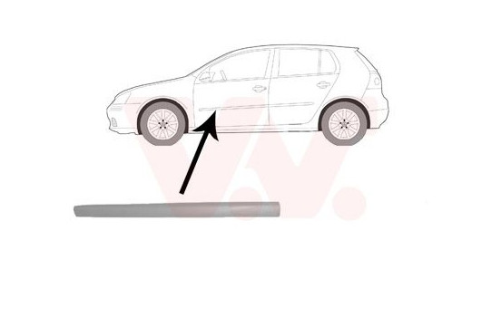 Trim/Protective Strip, door