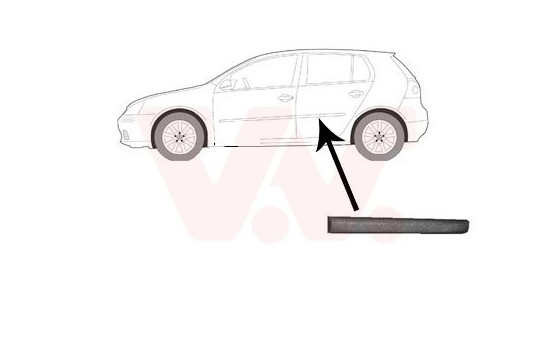 Trim/Protective Strip, door