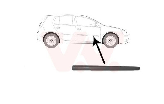 Trim/Protective Strip, door