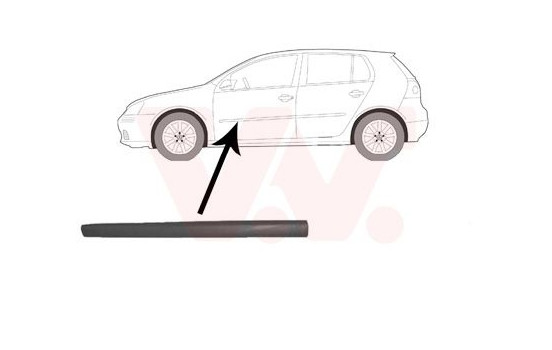 Trim/Protective Strip, door