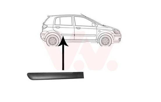 Trim/Protective Strip, door