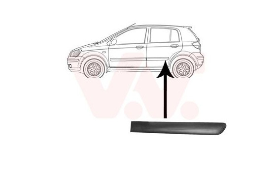 Trim/Protective Strip, door