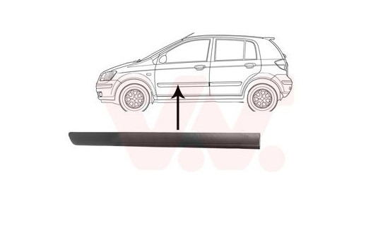 Trim/Protective Strip, door