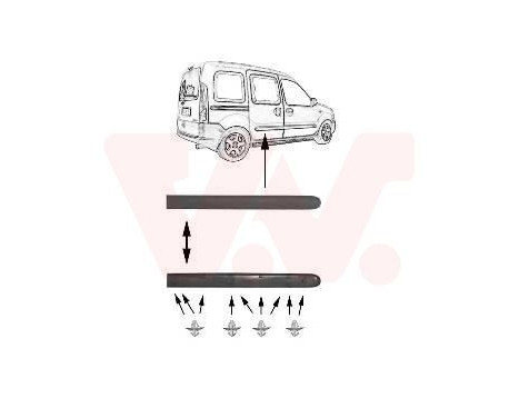 Trim/Protective Strip, door, Image 2