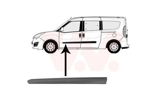 Trim/Protective Strip, door