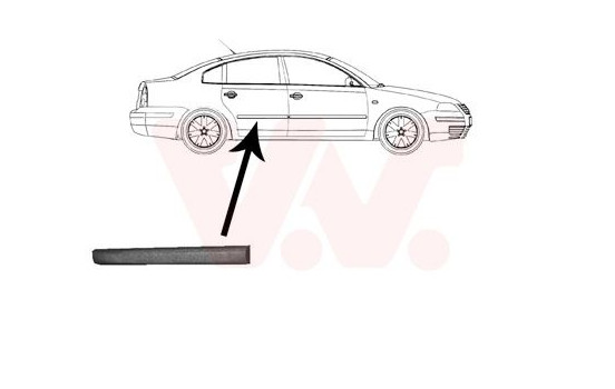 Trim/Protective Strip, door